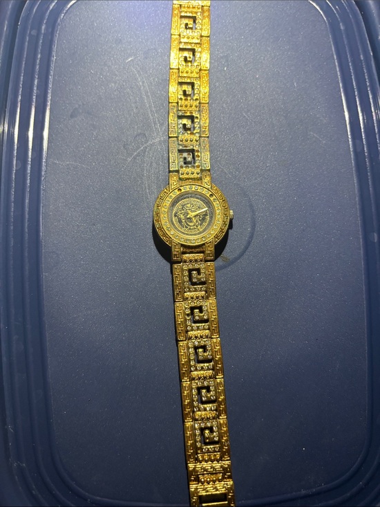 Accessories - Gold-Tone Women's Bracelet Watch with Medallion Dial